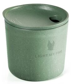 Hrnček LIGHT MY FIRE MYCUP LID SHORT SANDY GREEN