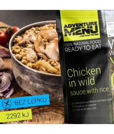 Výživa ADVENTURE MENU KURACIE NA DIVOKO S RYŽOU