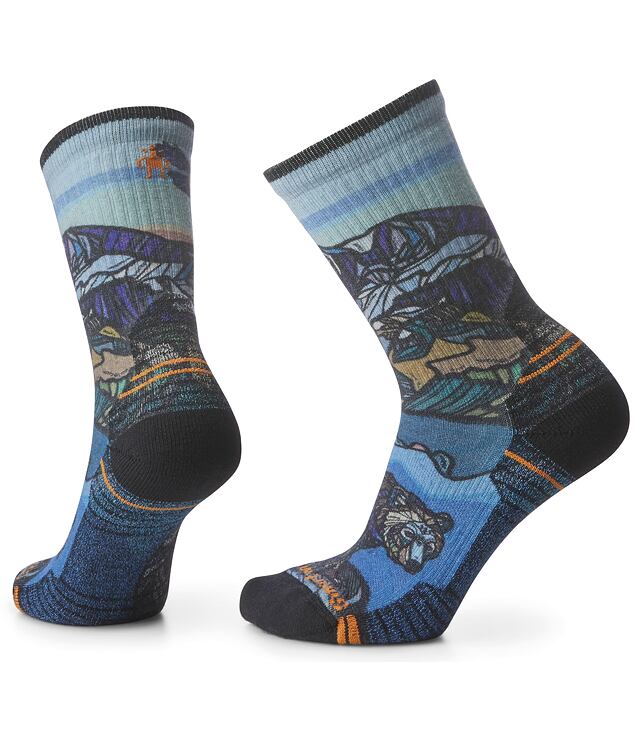 SMARTWOOL W HIKE LC ICY RANGE PRINT CREW Lady