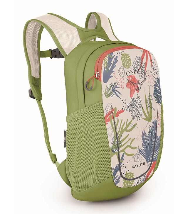 Batoh OSPREY DAYLITE KIDS Kids, koral life print green