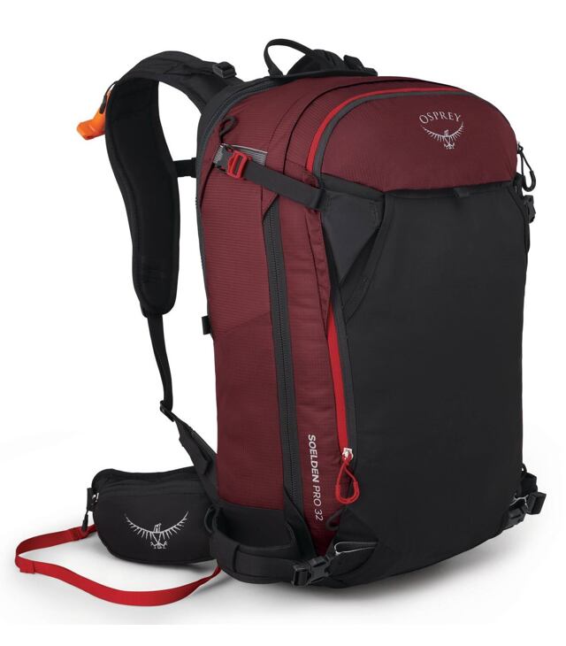 Batoh OSPREY SOELDEN PRO AVY 32 II Man, red mountain