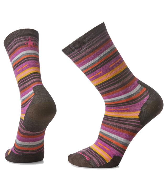 Ponožky SMARTWOOL EVERYDAY MARGARITA CREW Uni, chestnut