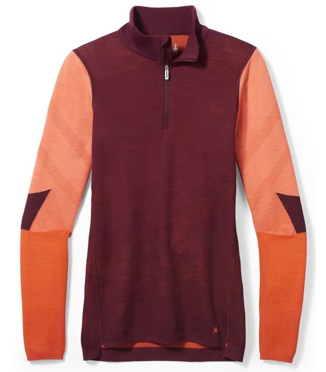 Spodná bielizeň SMARTWOOL W INTRAKNIT THERMAL MERINO BL CB 1/4 ZIP Lady