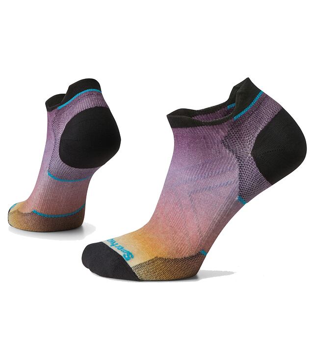 Ponožky  SMARTWOOL W RUN ZERO CUSHION OMBRE PRINT LOW ANKLE Lady