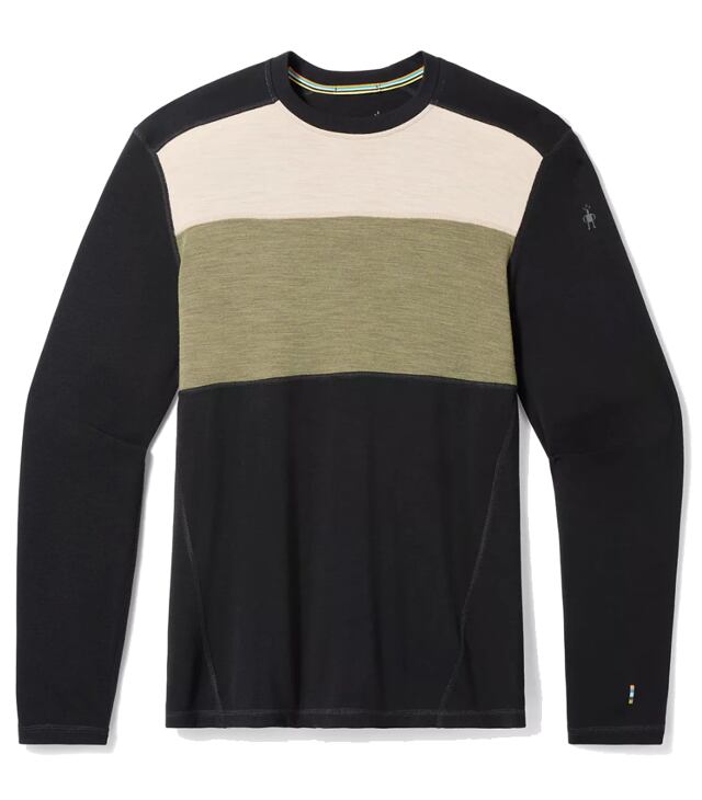 Spodná bielizeň SMARTWOOL M CLASSIC THERMAL MRN BL COLORBLOCK CB Man