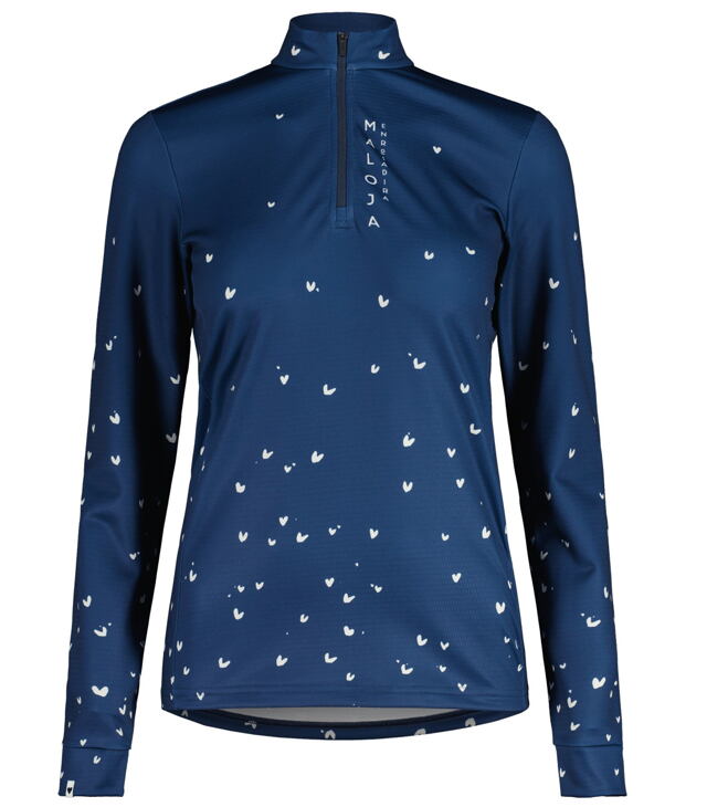 Mikina MALOJA SAWANGM. SHIRT Lady, midnight flying hearts