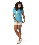 Tričko SMARTWOOL SAGE PLANT GRAPHIC SS TEE SLIM FIT Lady