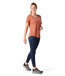 Tričko SMARTWOOL W ACTIVE ULTRALITE V-NECK SHORT SLEEVE Lady