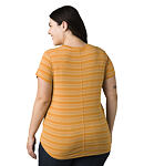 Tričko PRANA FOUNDATION 365 V-NECK TOP PLUS Lady