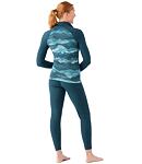 Spodná bielizeň SMARTWOOL W CLASSIC THERMAL MERINO BL 1/4 ZIP B Lady