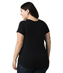 Tričko PRANA FOUNDATION 365 V-NECK TOP PLUS Lady