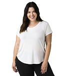 Tričko PRANA FOUNDATION 365 V-NECK TOP PLUS Lady