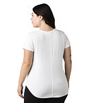 Tričko PRANA FOUNDATION 365 V-NECK TOP PLUS Lady